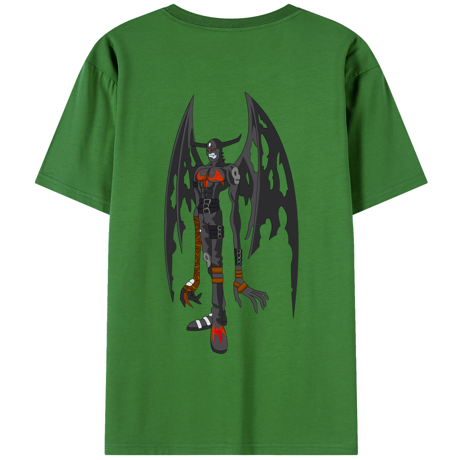 （画像用） Digimon デジタルモンスター/デジモン レディース半袖Tシャツ(バックプリント)